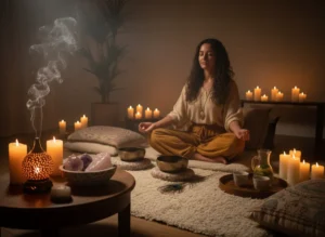 Discover essential tantric rituals that calm the mind, relax the body, and help you prepare for a deeper, more meaningful session. Start your journey with ease.