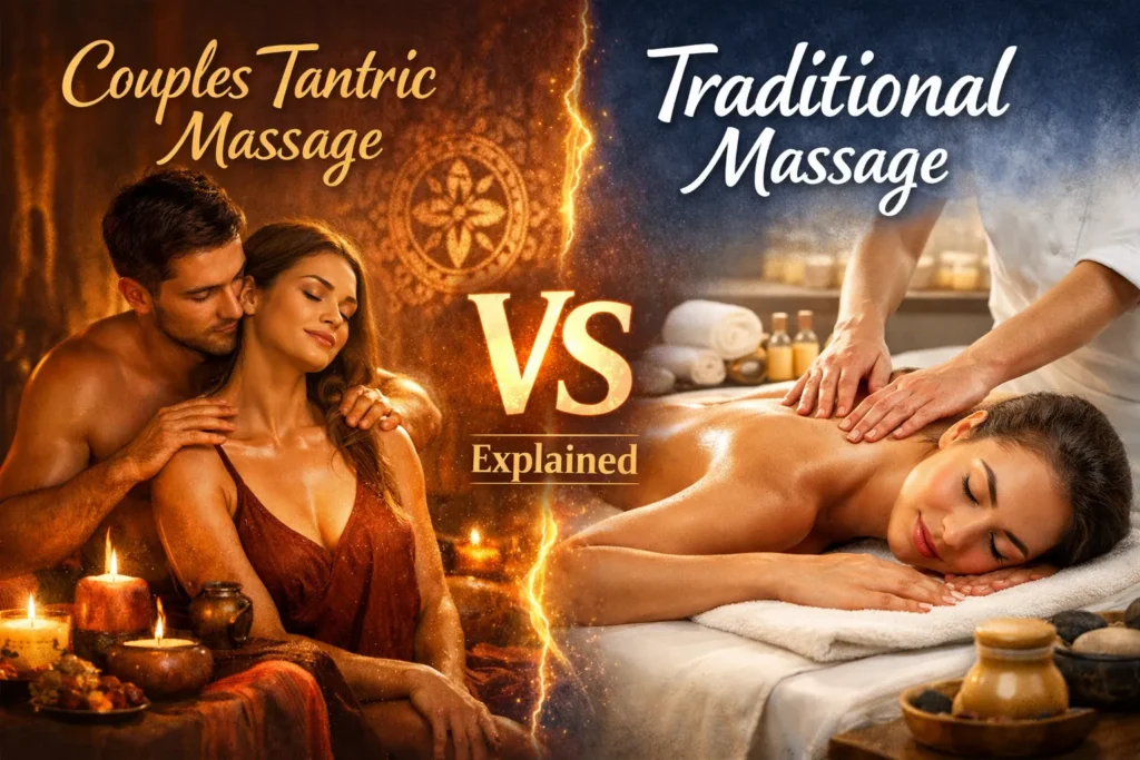 Couples Tantric Massage vs Traditional Massage Explained