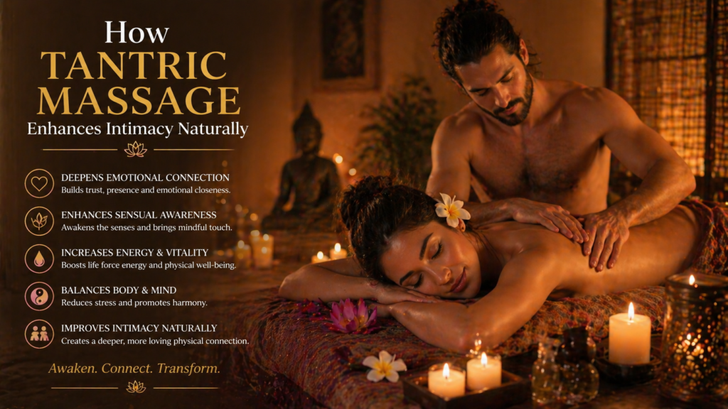 How Tantric Massage Enhances Intimacy Naturally