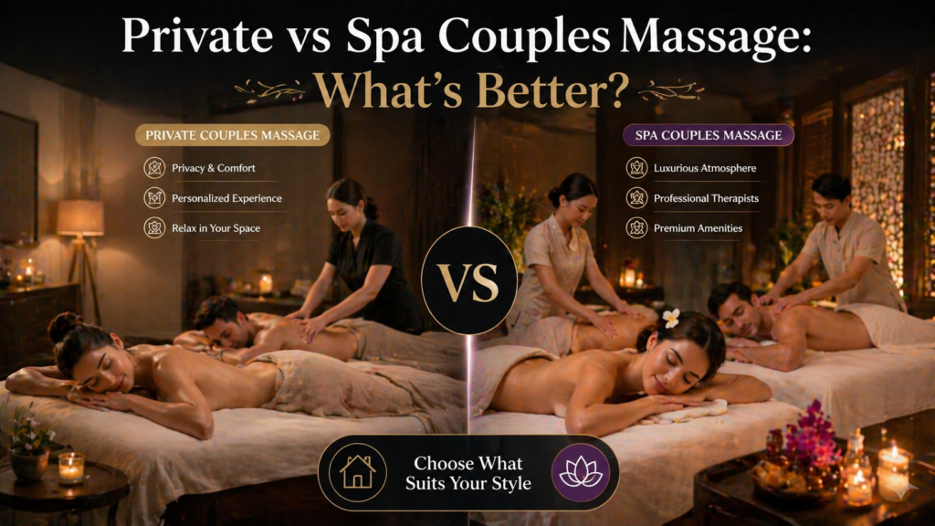 Private vs Spa Couples Massage: What’s Better?