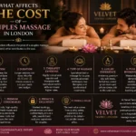 Learn what affects the cost of couples massage in London, including session length, therapist experience, location, and services offered.