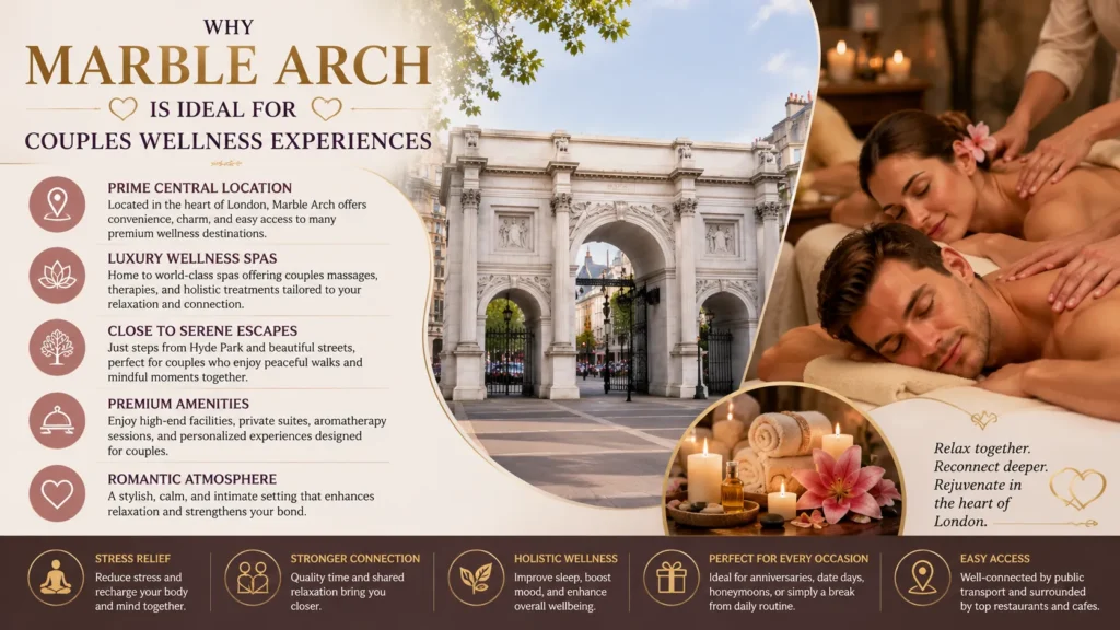 Why Marble Arch is Ideal for Couples Wellness Experiences