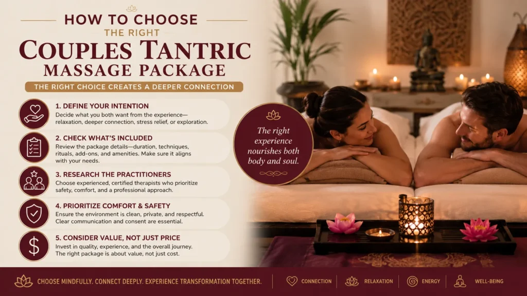 How to Choose the Right Couples Tantric Massage Package