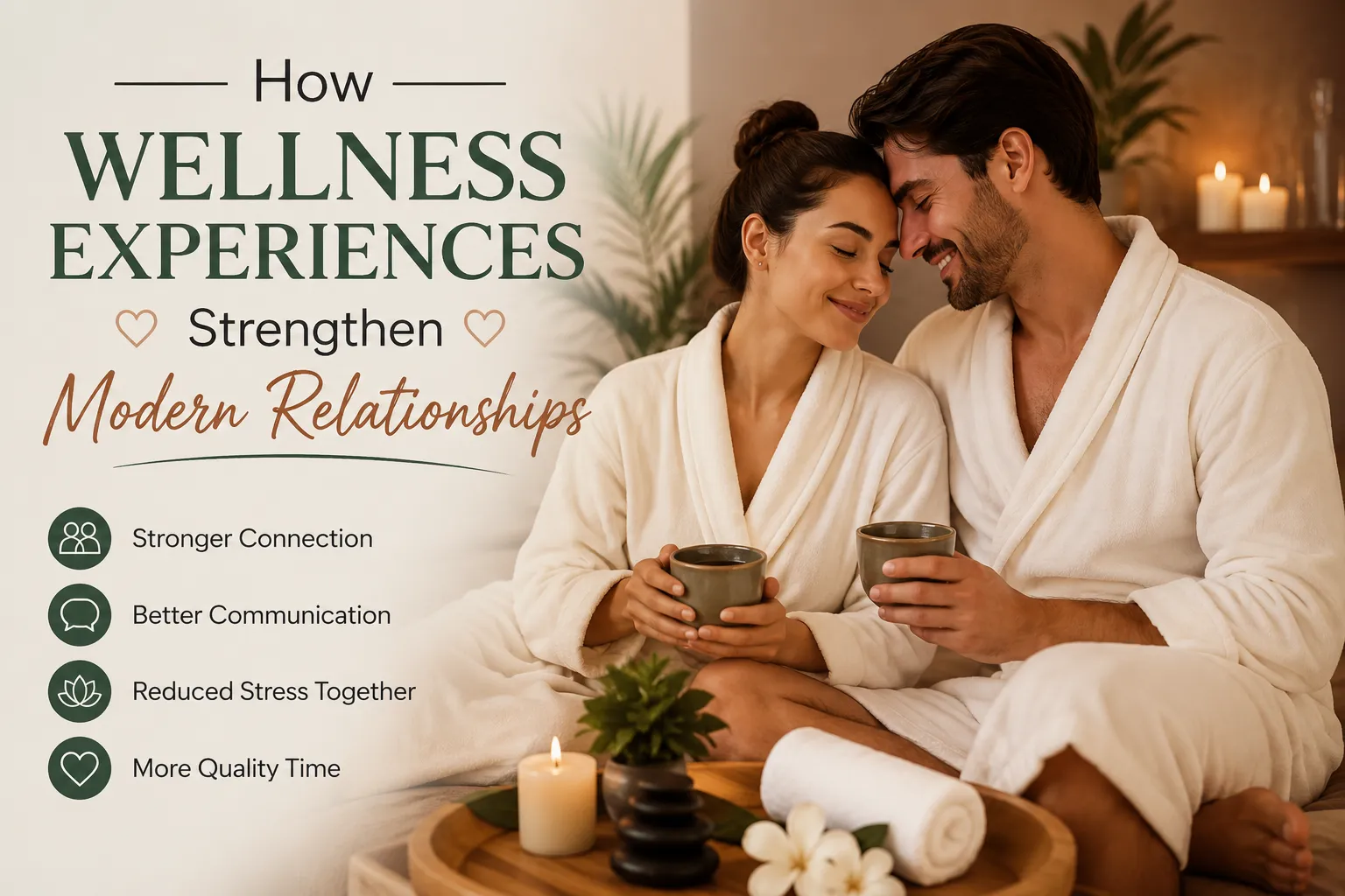 How Wellness Experiences Strengthen Modern Relationships
