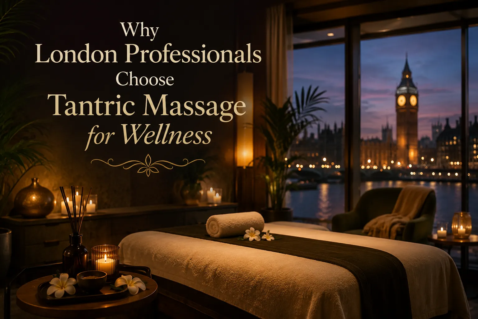 Why London Professionals Choose Tantric Massage for Wellness