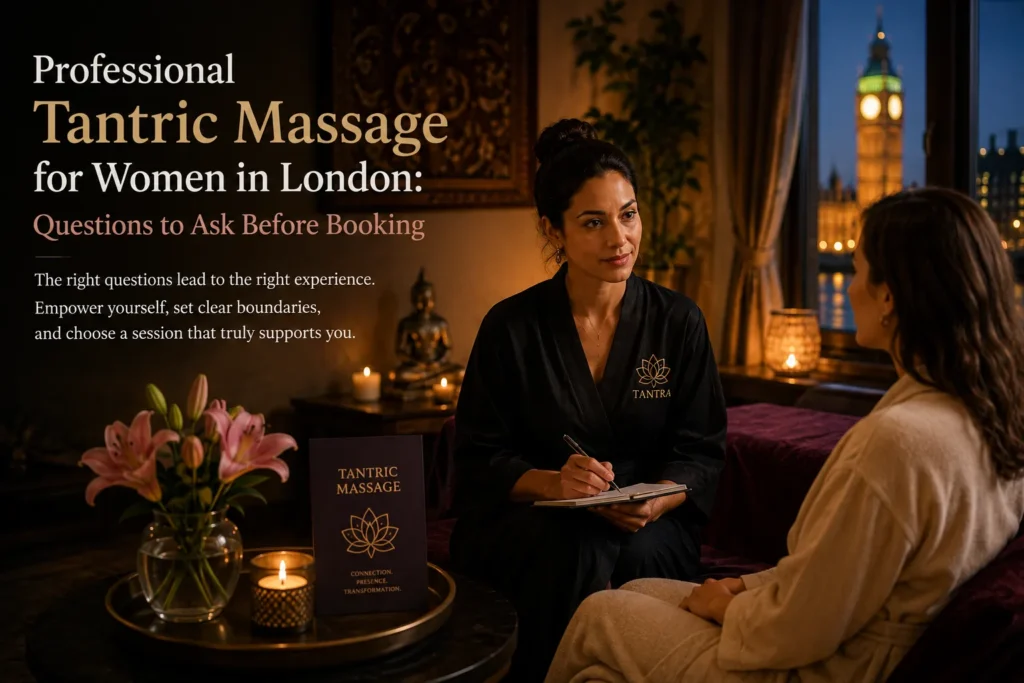 Professional Tantric Massage for Women in London: Questions to Ask Before Booking